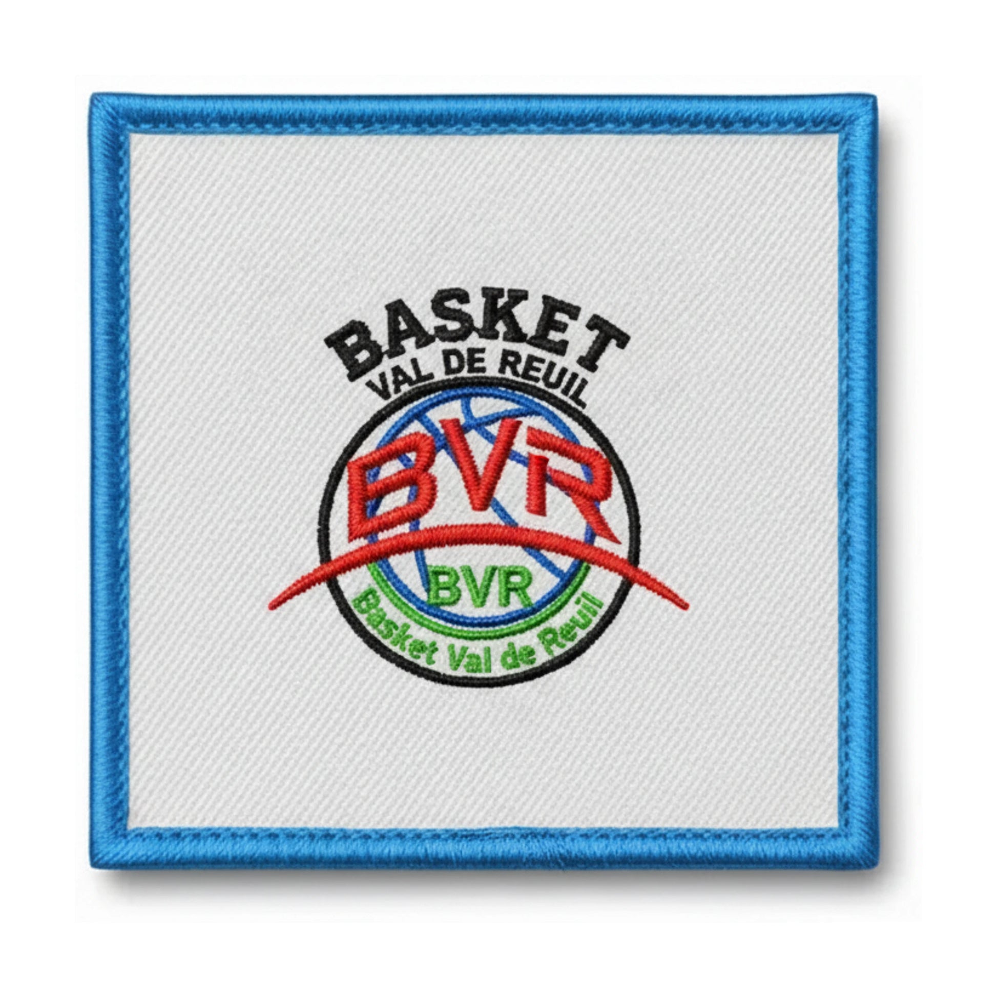 Patch brodé Saint Jean la Bussiere Basket Basketball logo