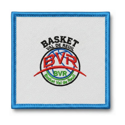 Patch brodé Saint Jean la Bussiere Basket Basketball logo