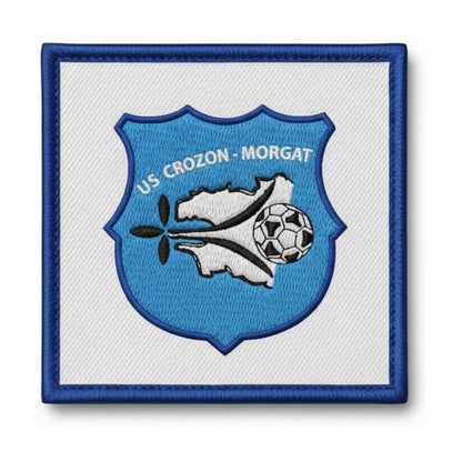 Patch brodé U.S. CROZON MORGAT Football logo