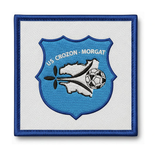 Patch brodé U.S. CROZON MORGAT Football logo