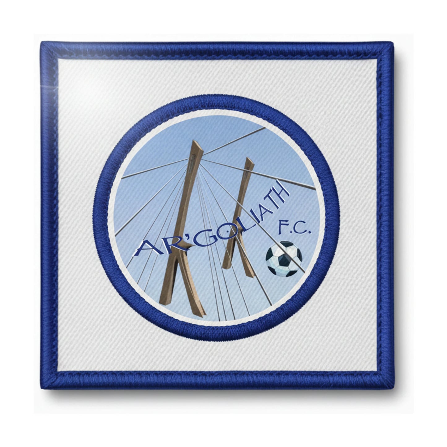 Patch brodé ARGOL FOOTBALL CLUB AR'GOLIATH Football logo