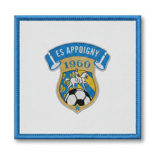 Patch brodé E.S. APPOIGNY Football logo