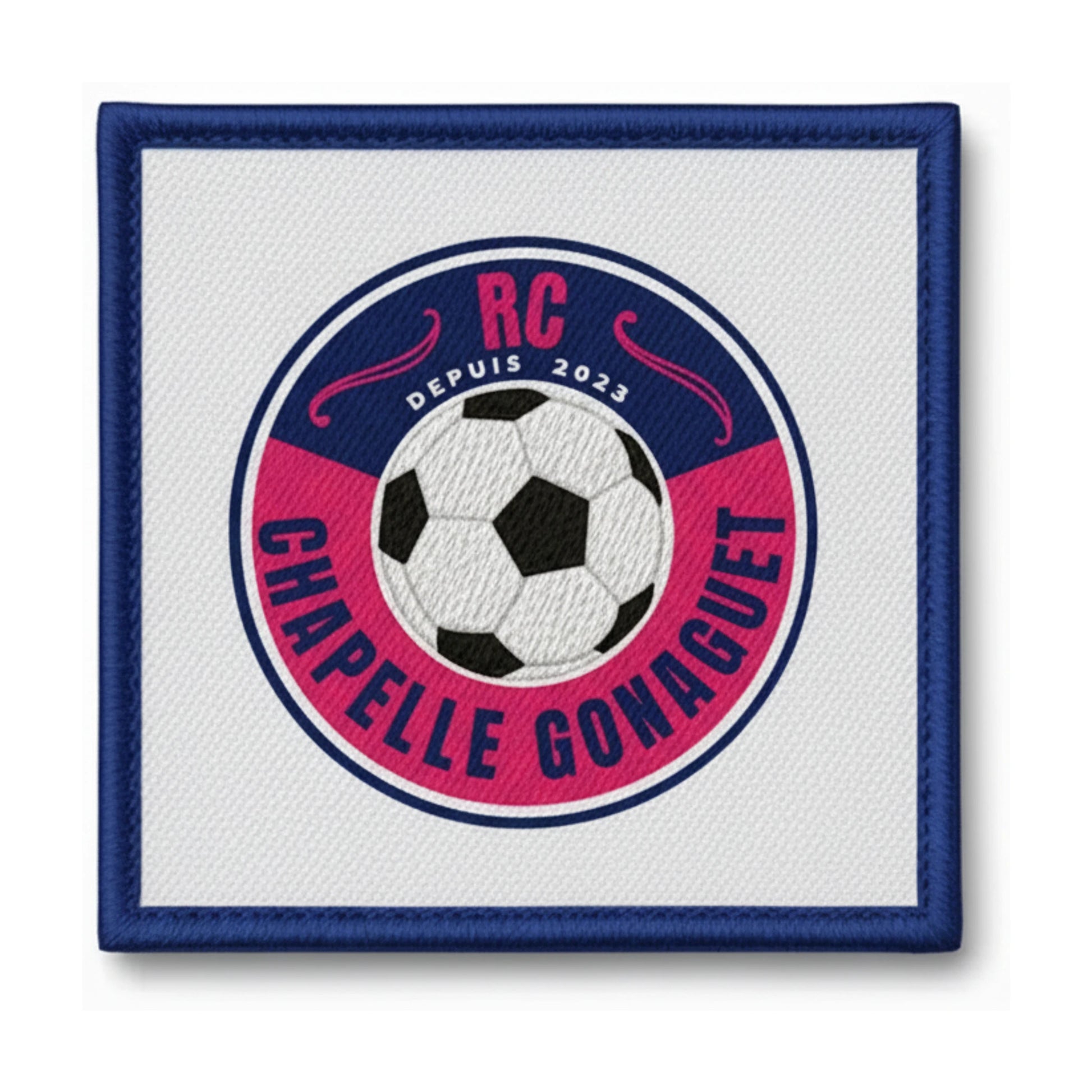 Patch brodé RACING CLUB CHAPELLE GONAGUET Football logo
