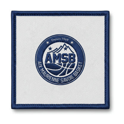 Patch brodé Aix Maurienne Basketball logo