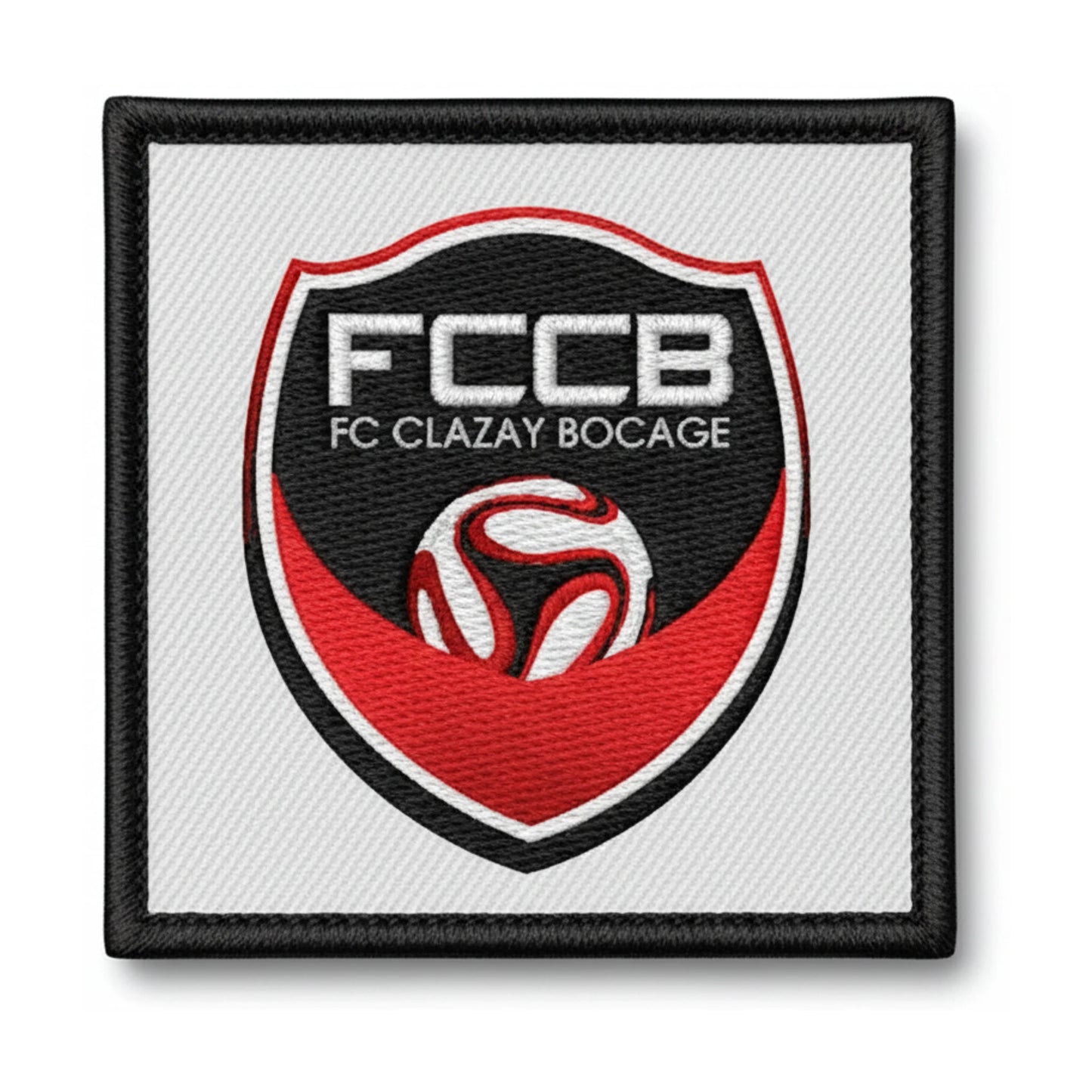 Patch brodé FOOTBALL CLUB CLAZAY BOCAGE Football logo
