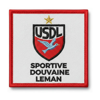 Patch brodé UNION SPORTIVE DOUVAINE LEMAN Football logo
