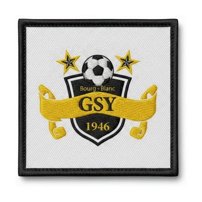 Patch brodé GAS ST YVES BOURG BLANC Football logo