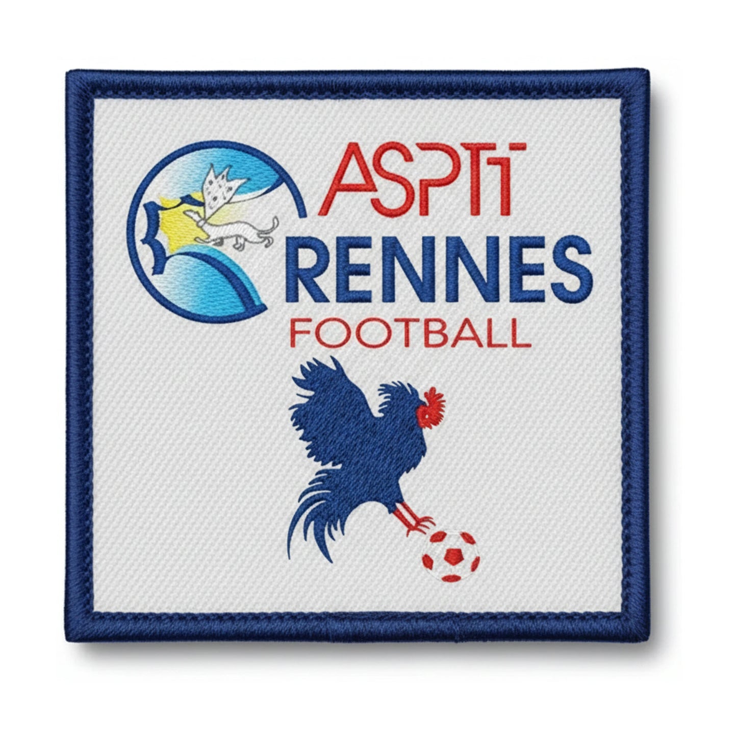 Patch brodé ASPTT RENNES Football logo
