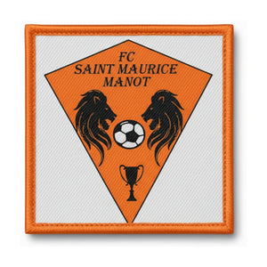 Patch brodé FC Saint Maurice Manot Football logo