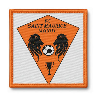 Patch brodé FC Saint Maurice Manot Football logo