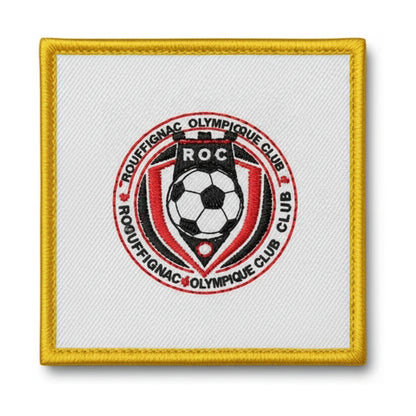 Patch brodé ROUFFIGNAC OLYMPIQUE CLUB Football logo