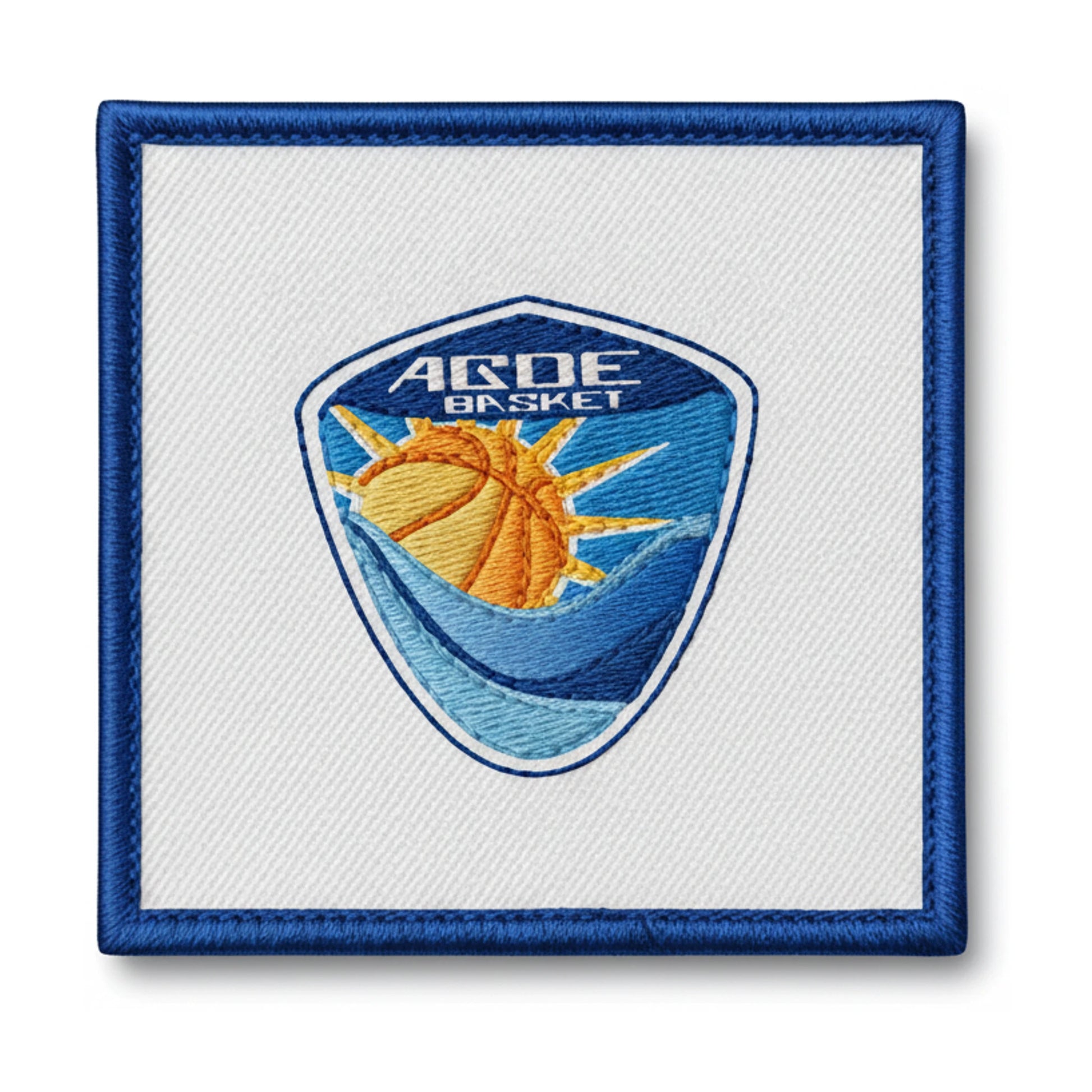 Patch brodé Agde Basket Basketball logo