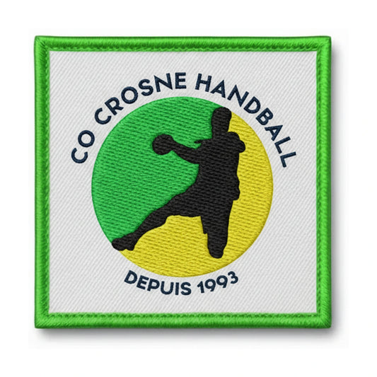 Patch brodé CO Crosne Handball logo