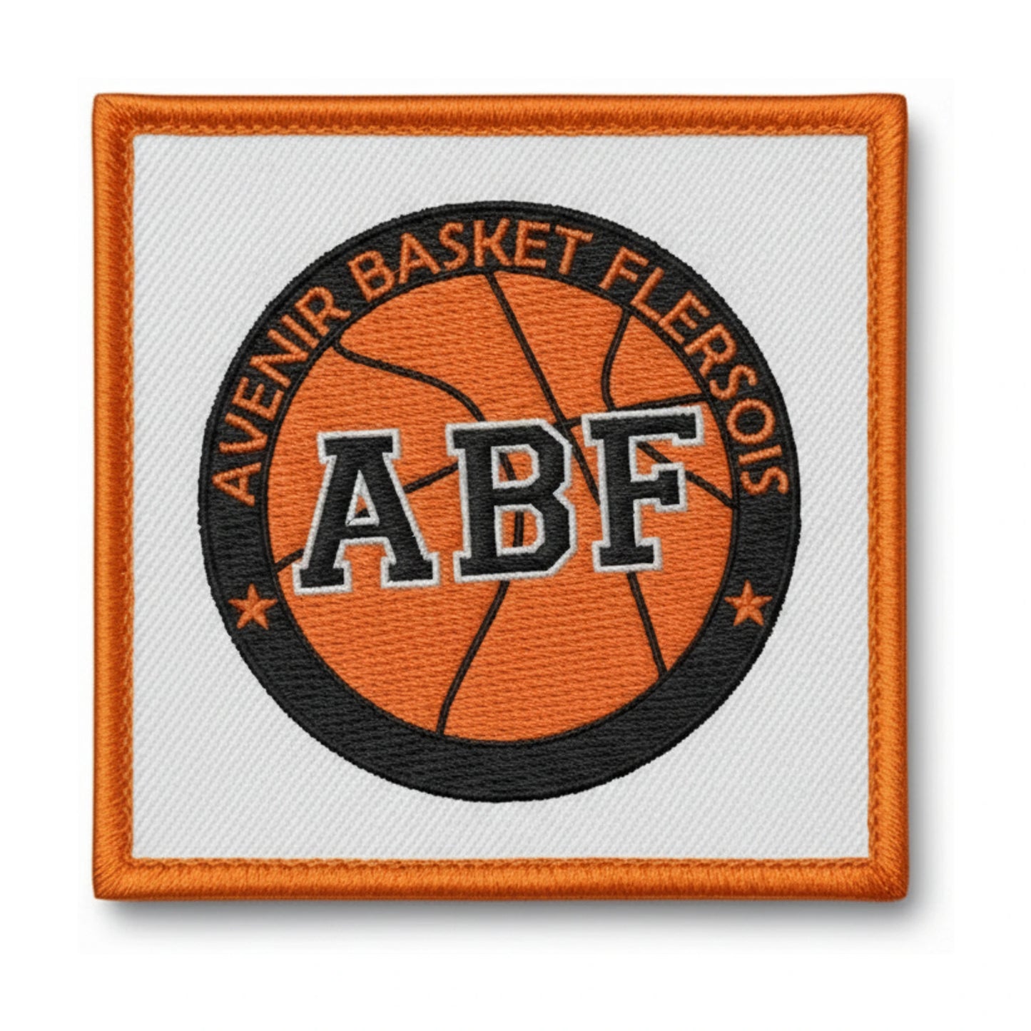 Patch brodé Basket Club de Flers Basketball logo