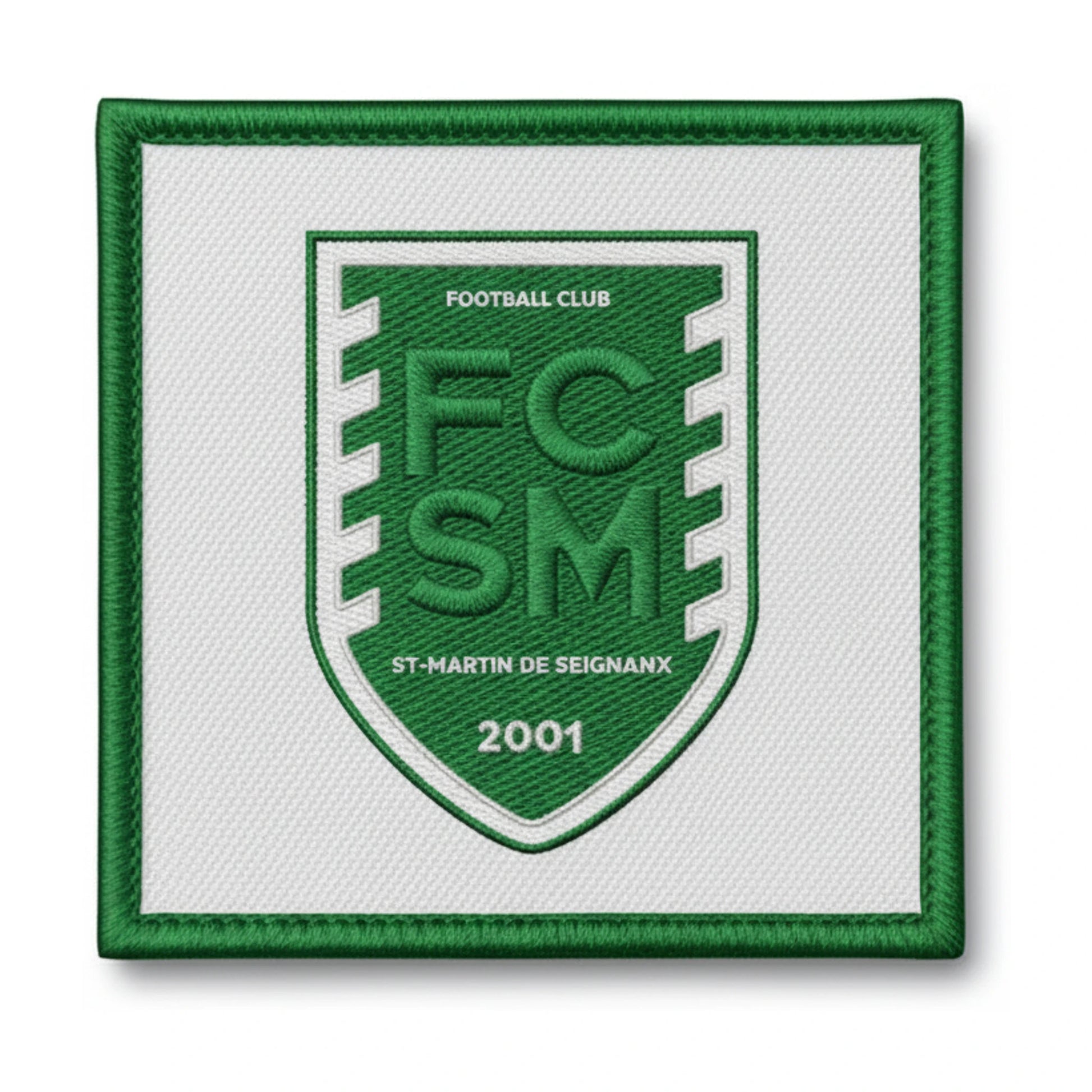 Patch brodé FC St Martin de Seignanx Football logo