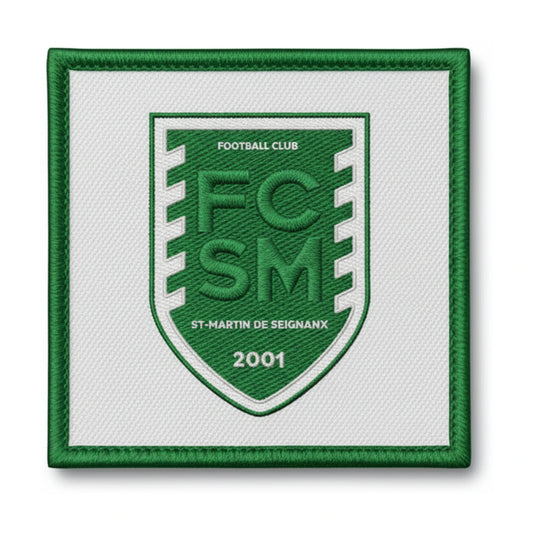 Patch brodé FC St Martin de Seignanx Football logo