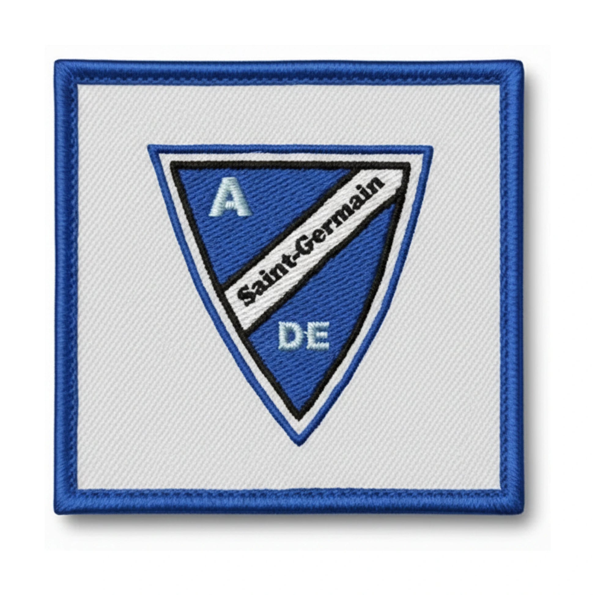 Patch brodé AM.  DE SAINT GERMAIN Football logo