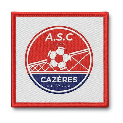 Patch brodé A.S. CAZERIENNE Football logo