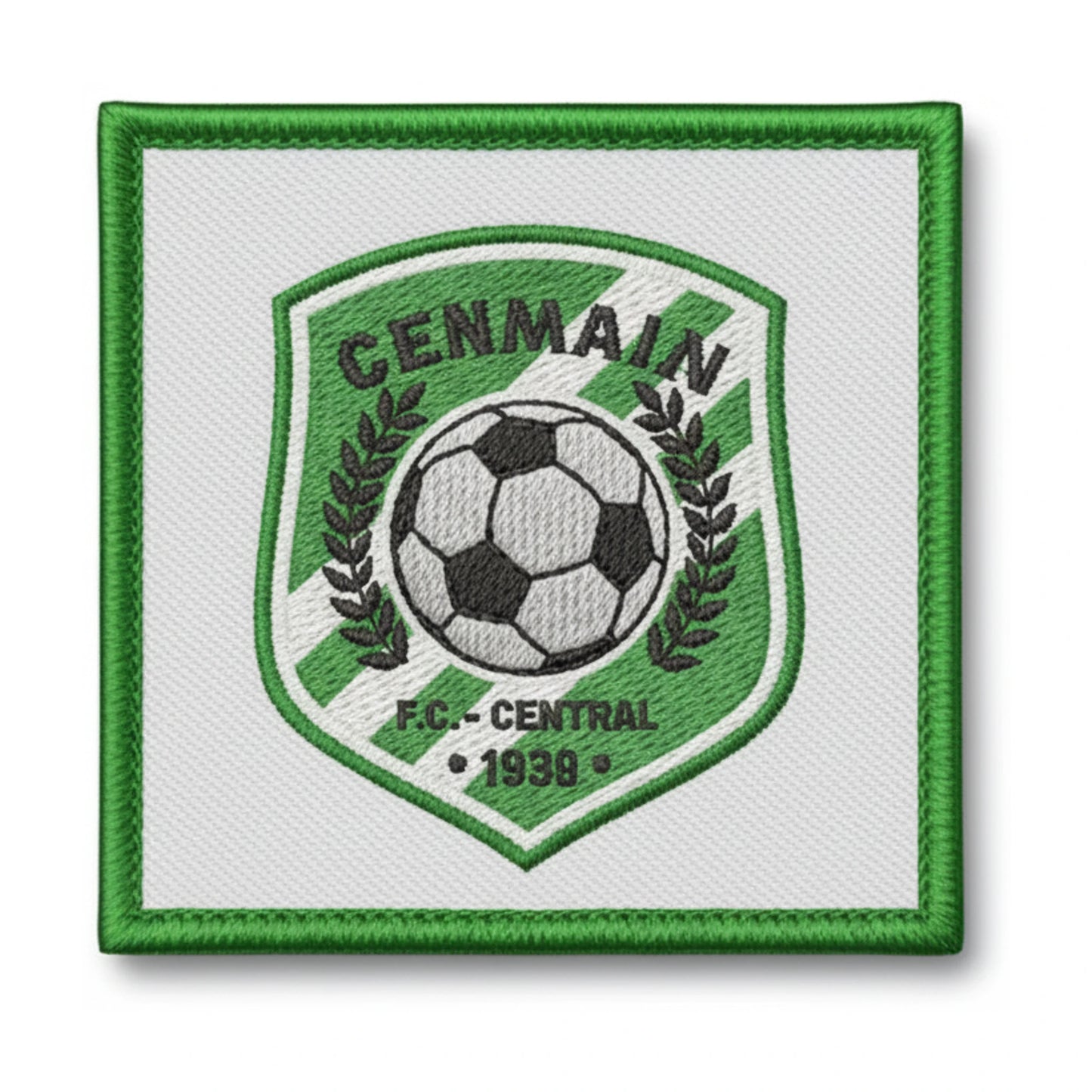 Patch brodé AS saint Germain Chanterac Football logo