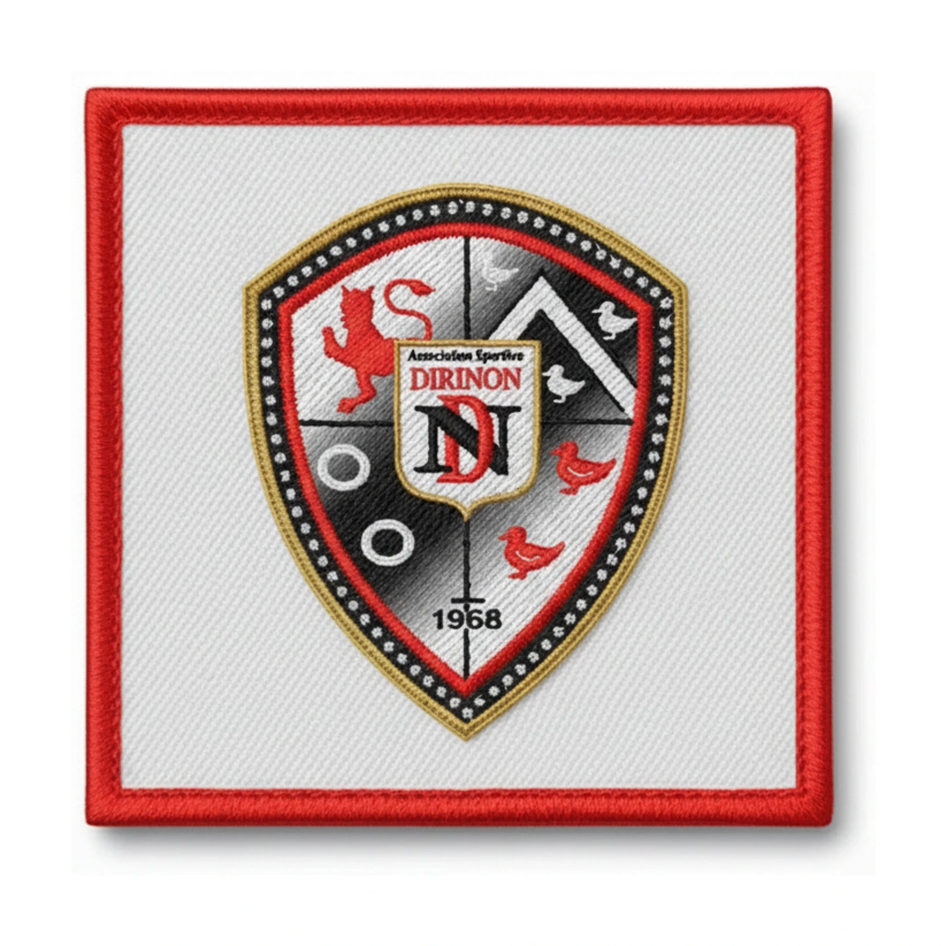 Patch brodé A.S. DIRINON Football logo