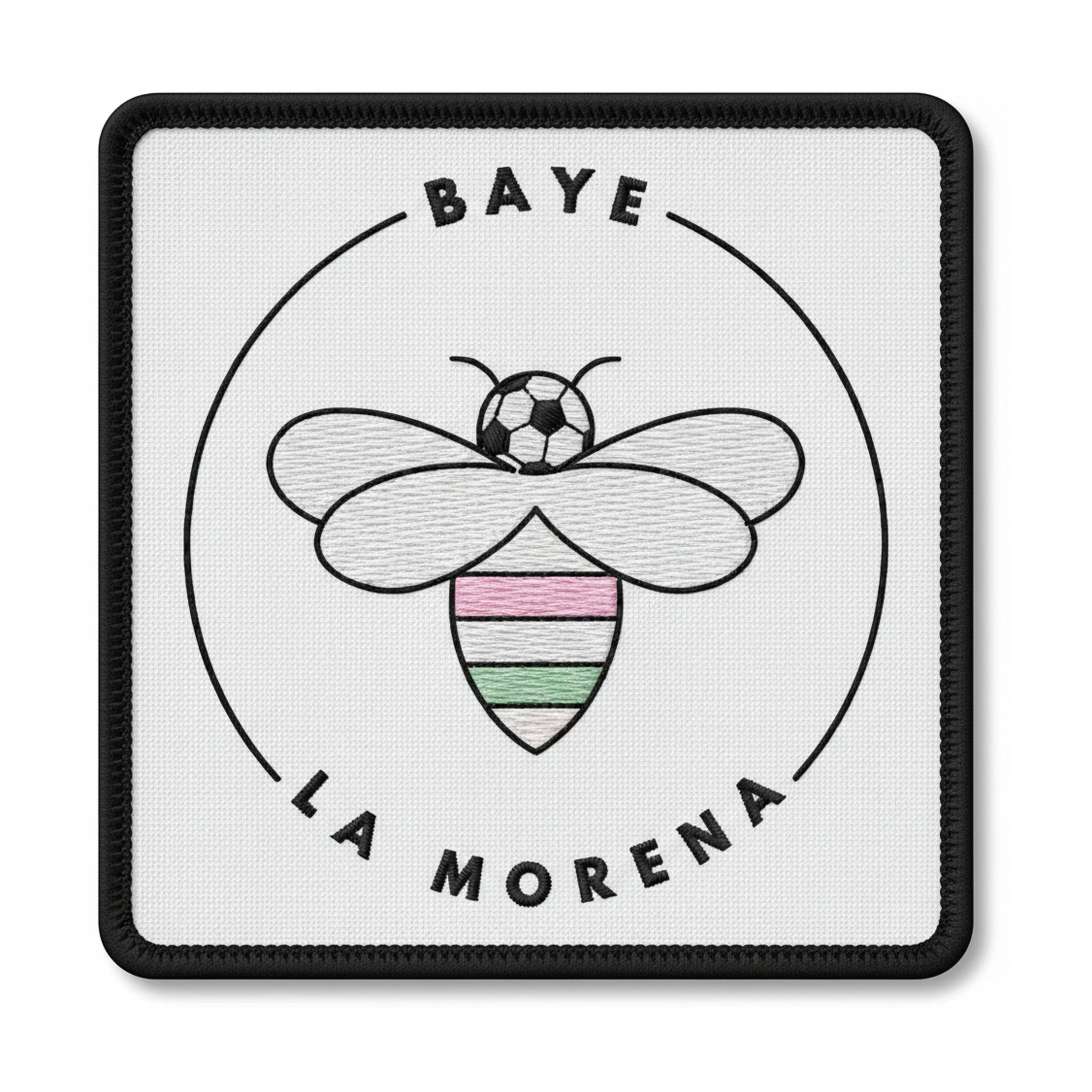 Patch brodé BAYE LA MORENA Football logo