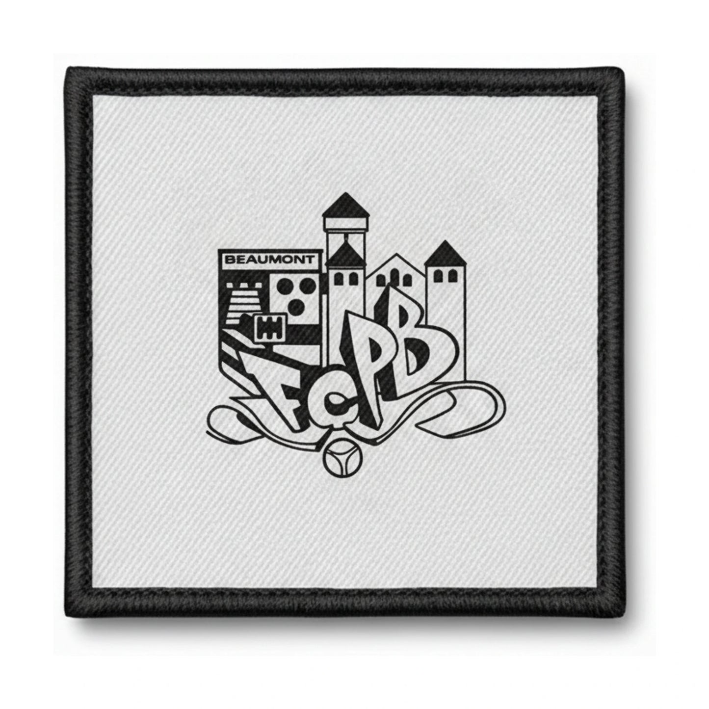 Patch brodé FC Pays Beaumontois Football logo