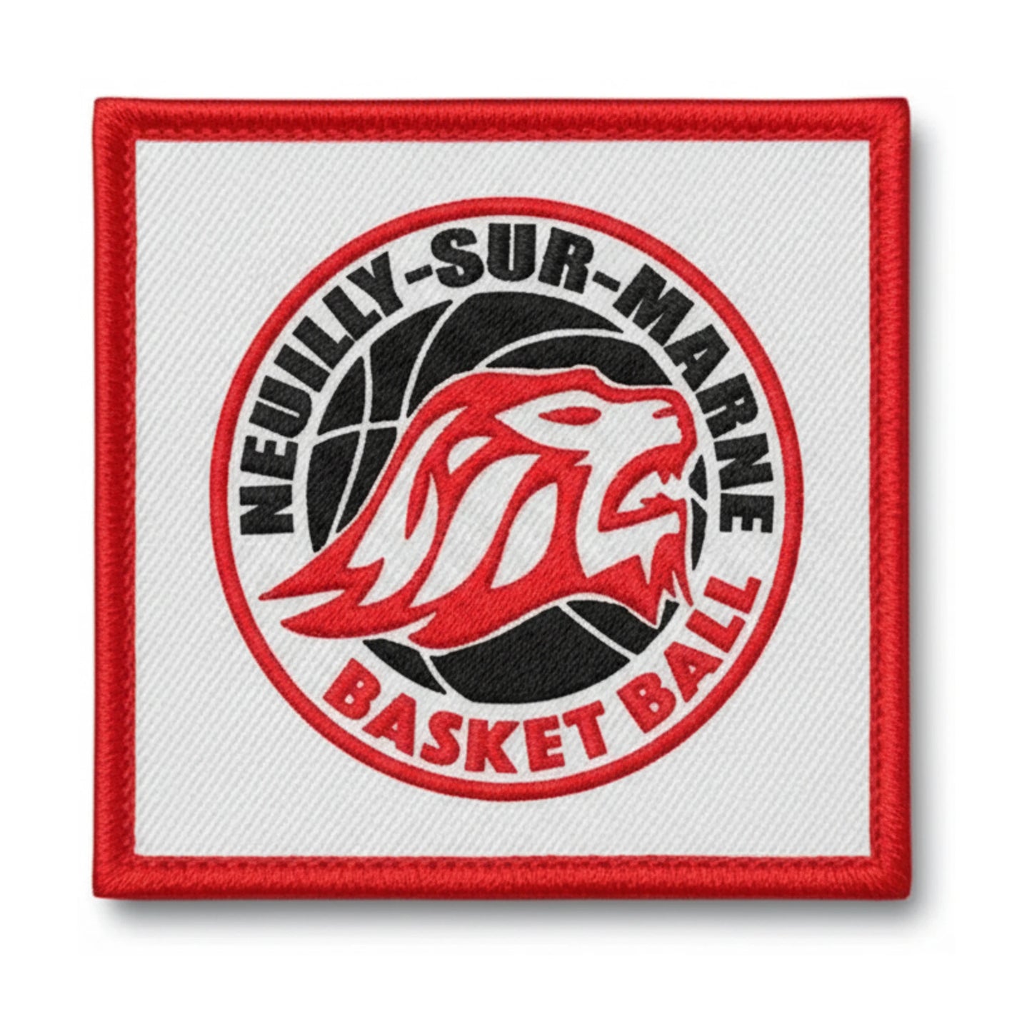 Patch brodé Neuilly Sur Marne Basket Ball Basketball logo
