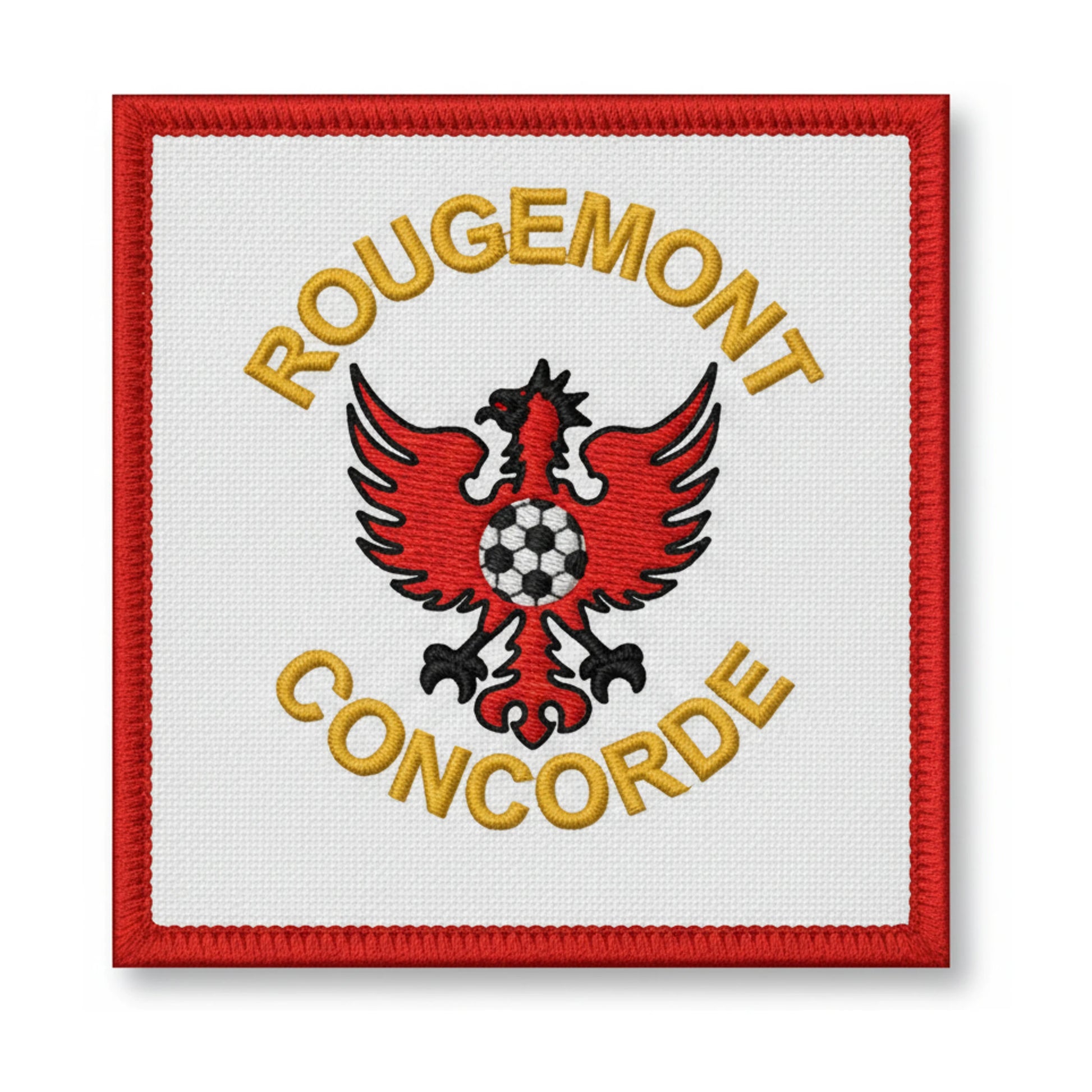Patch brodé CONCORDE ROUGEMONT Football logo
