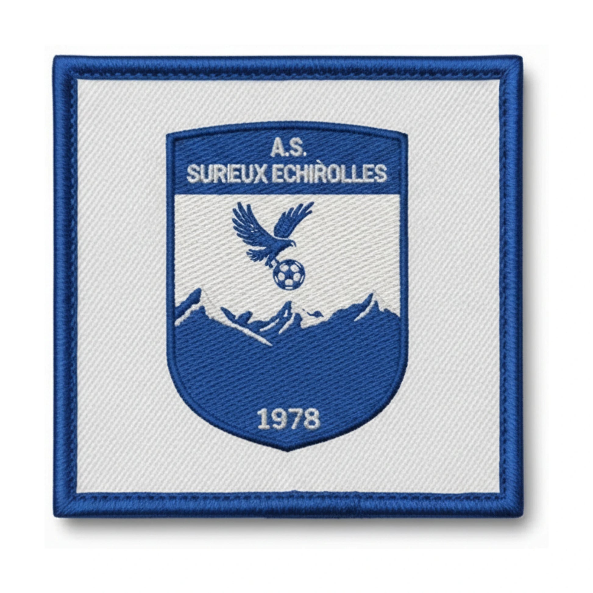 Patch brodé A.S. SURIEUX ECHIROLLES Football logo