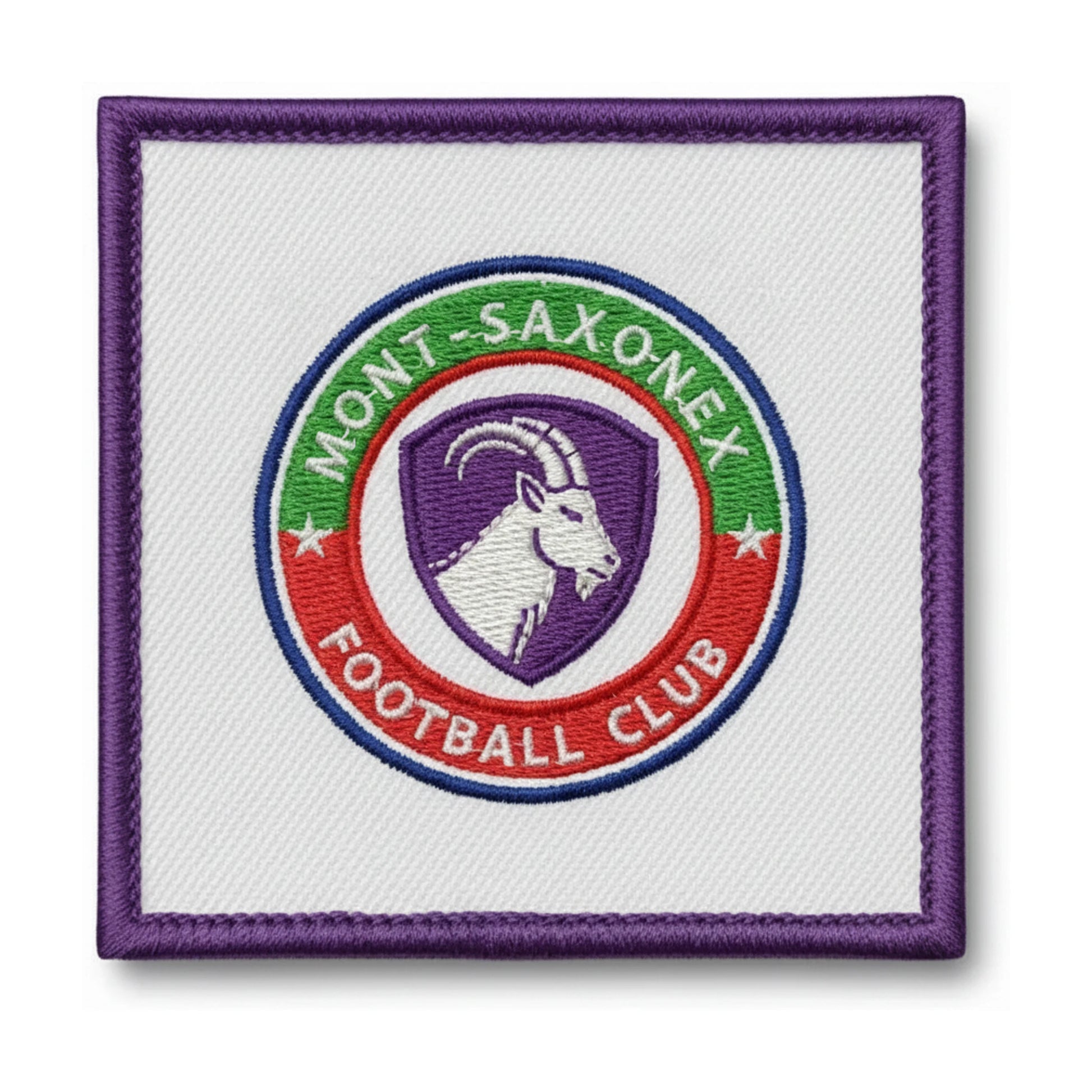 Patch brodé MONT-SAXONNEX FOOTBALL Football logo