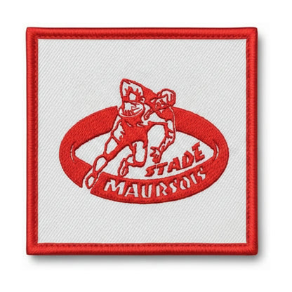 Patch brodé Stade Maursois Rugby logo