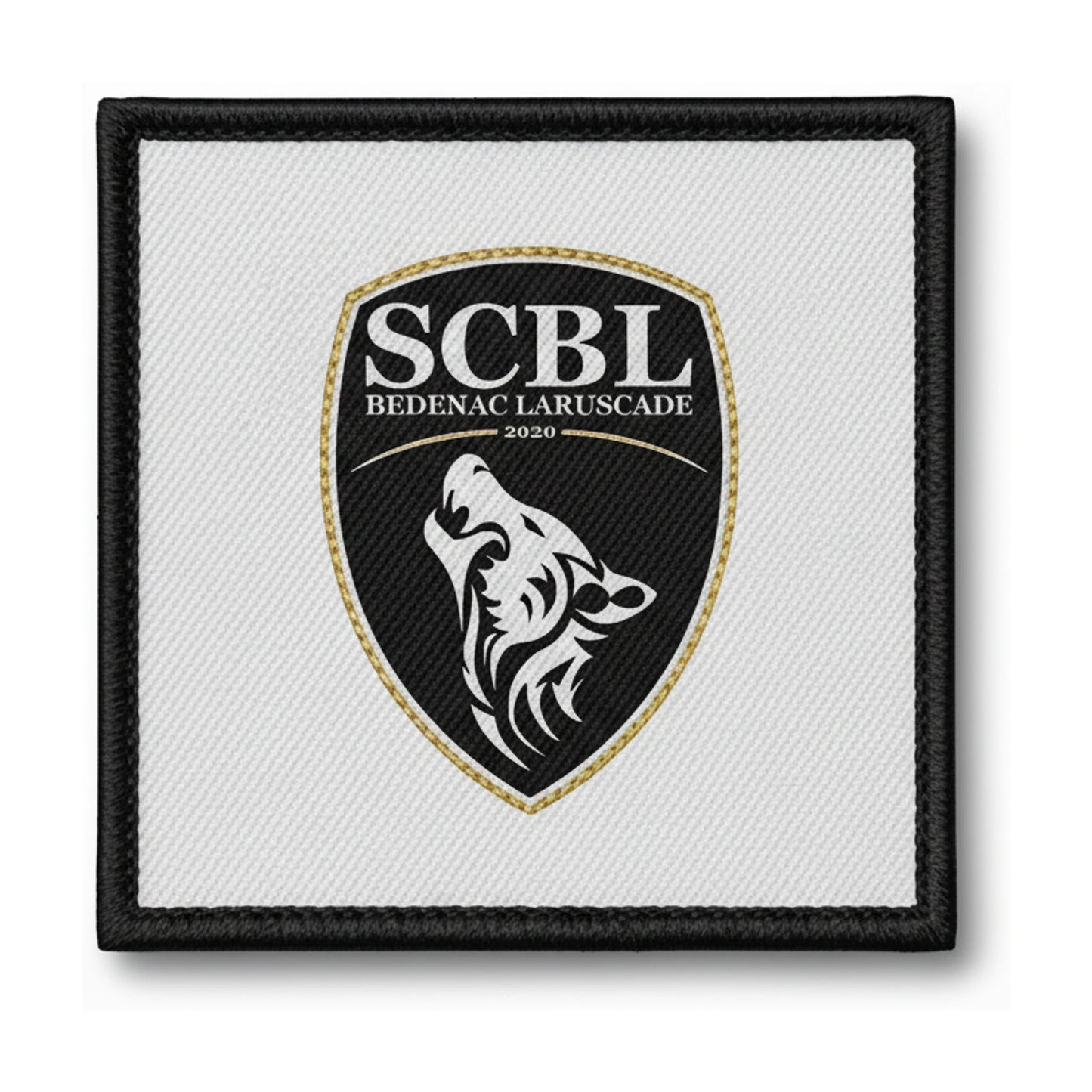Patch brodé SPORTING CLUB BEDENAC LARUSCADE Football logo