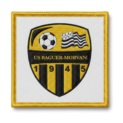 Patch brodé U.S. BAGUER MORVAN Football logo