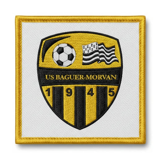 Patch brodé U.S. BAGUER MORVAN Football logo