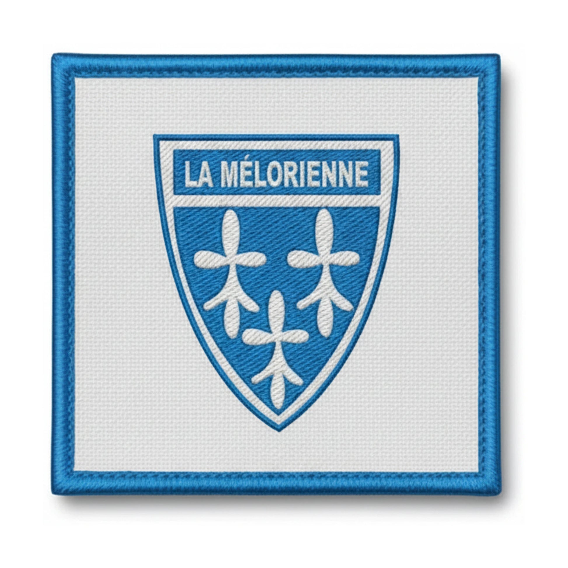 Patch brodé ENT.S. MELORIENNE ST MELOIR BOIS Football logo
