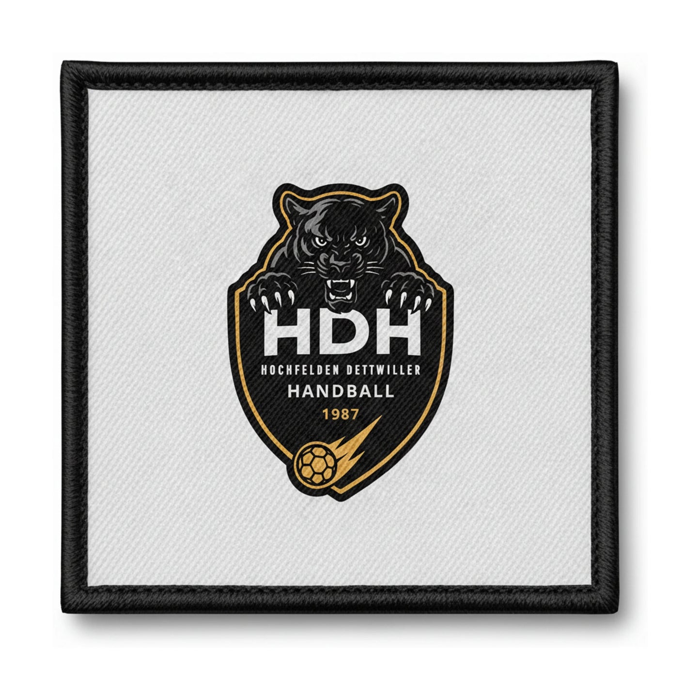 Patch brodé Hochfelden Dettwiller Handball logo