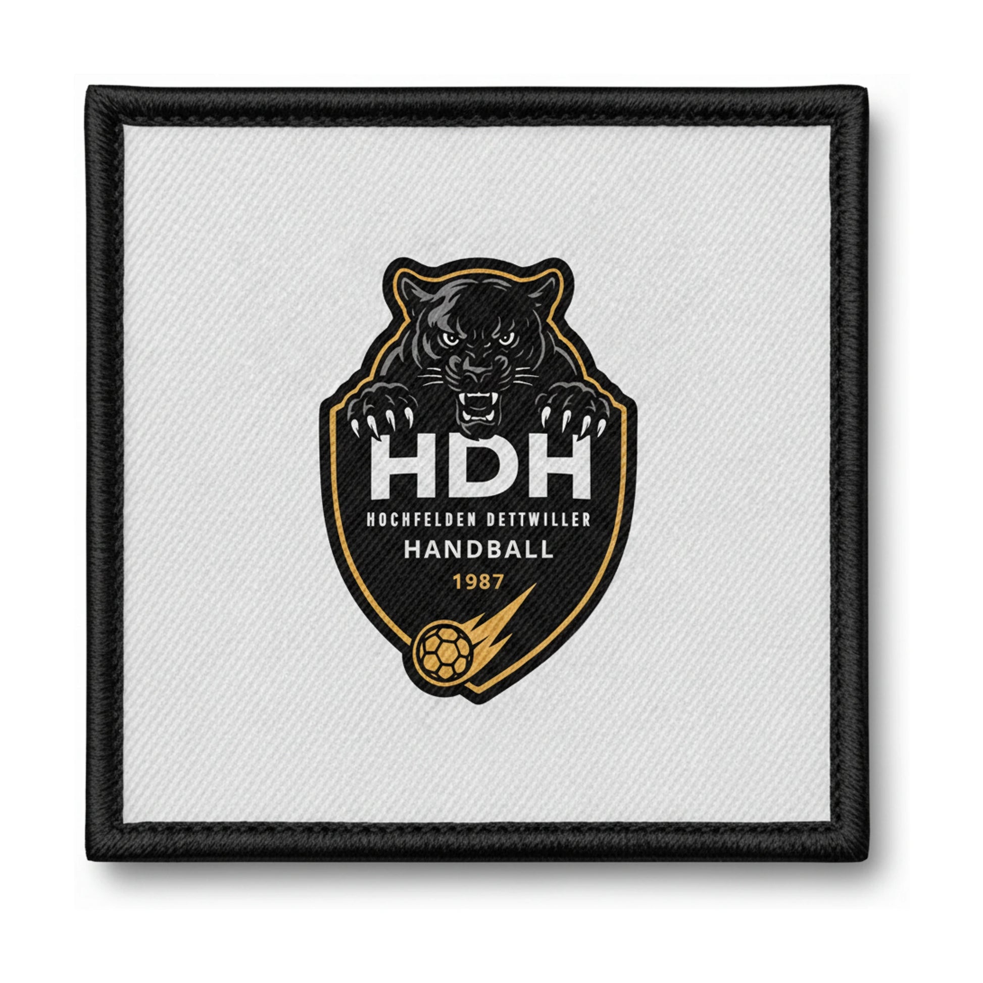 Patch brodé Hochfelden Dettwiller Handball logo