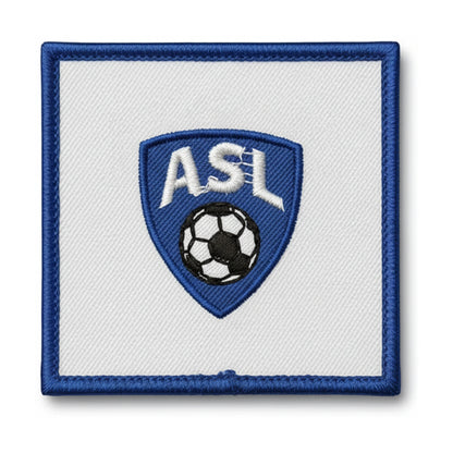 Patch brodé ASSOCIATION SPORTIVE LUSSACOISE Football logo