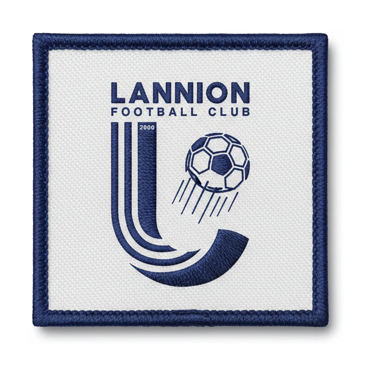 Patch brodé LANNION F.C. Football logo
