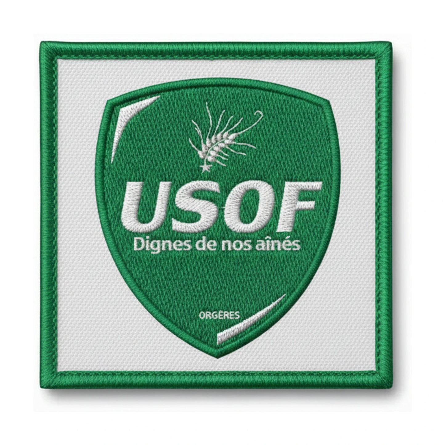 Patch brodé U.S. ORGERES Football logo