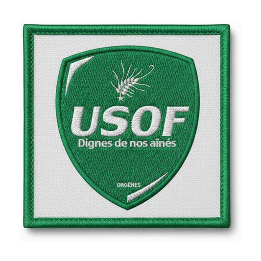 Patch brodé U.S. ORGERES Football logo