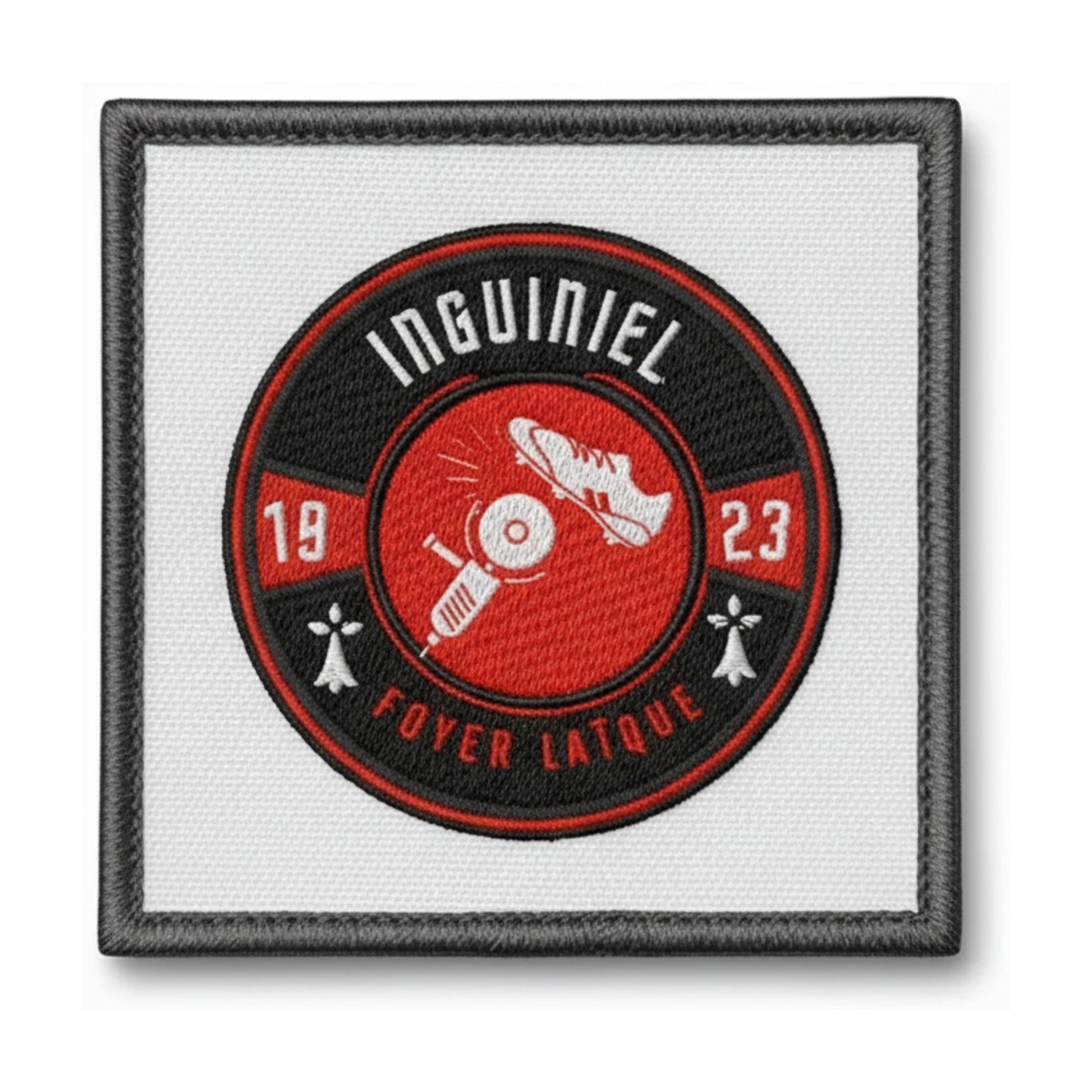 Patch brodé FOY.LAIQ. INGUINIEL Football logo