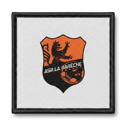 Patch brodé A. S. PLATEAU DE LA BARECHE Football logo