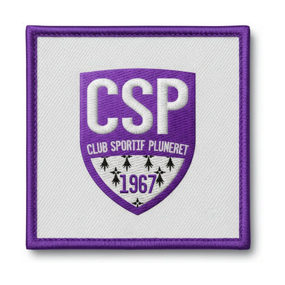 Patch brodé C.S. PLUNERET Football logo