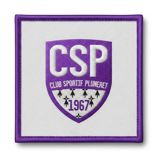 Patch brodé C.S. PLUNERET Football logo
