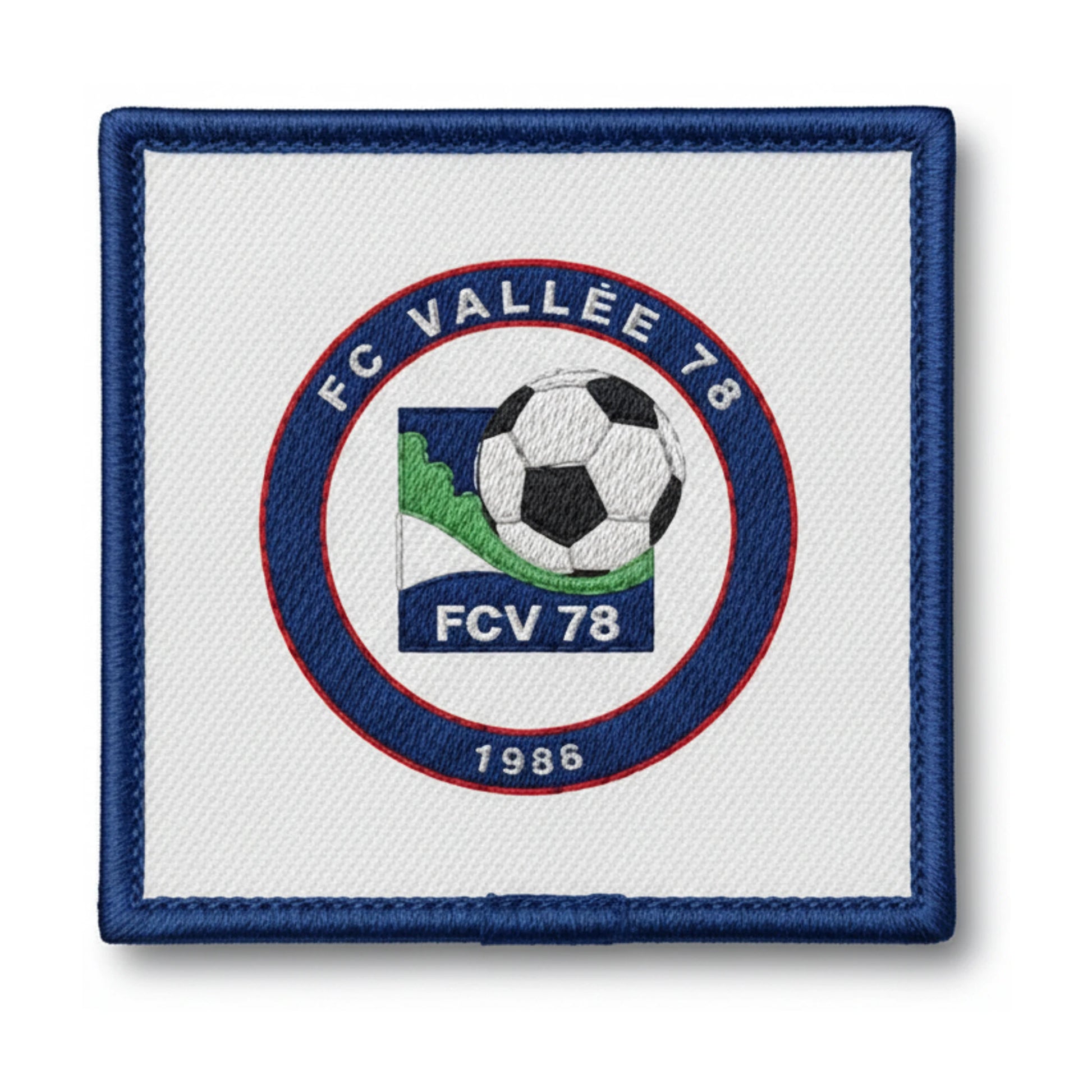 Patch brodé VALLEE 78 F.C. Football logo