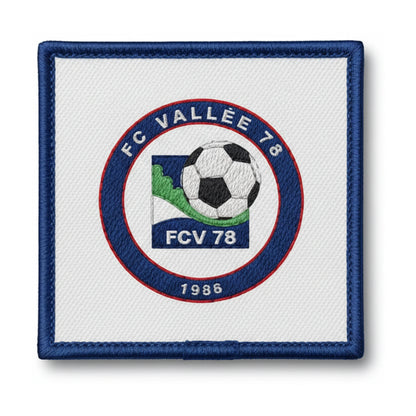 Patch brodé VALLEE 78 F.C. Football logo