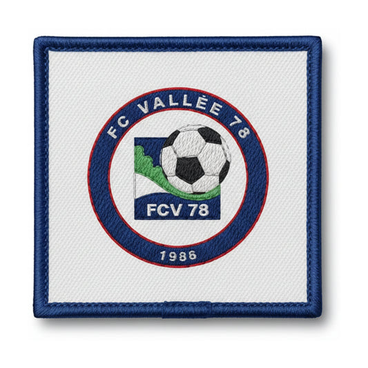 Patch brodé VALLEE 78 F.C. Football logo