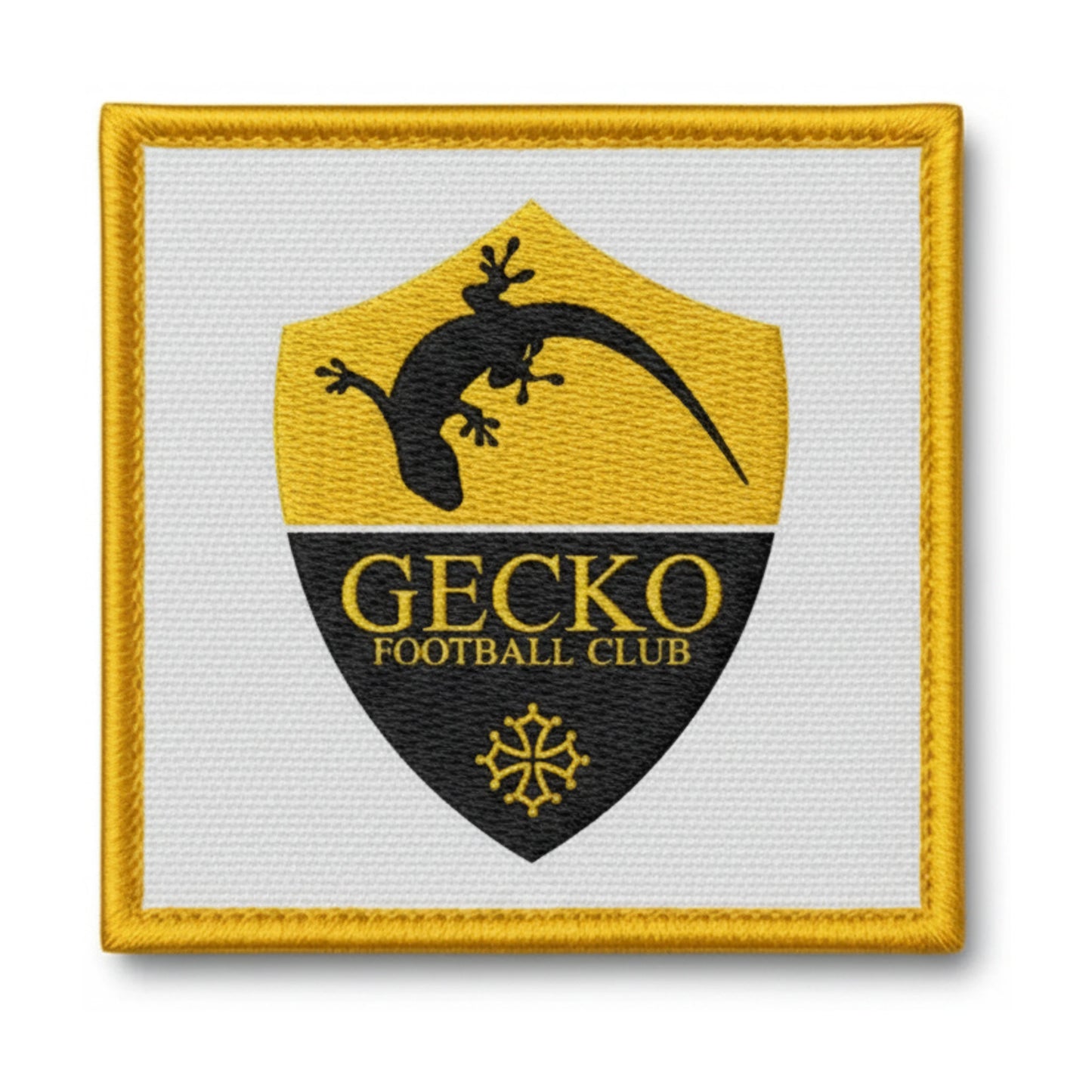 Patch brodé GECKO FOOTBALL CLUB Football logo