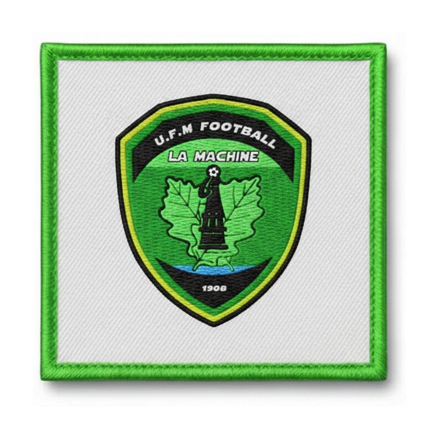 Patch brodé U. FRATERNELLE MACHINOISE Football logo